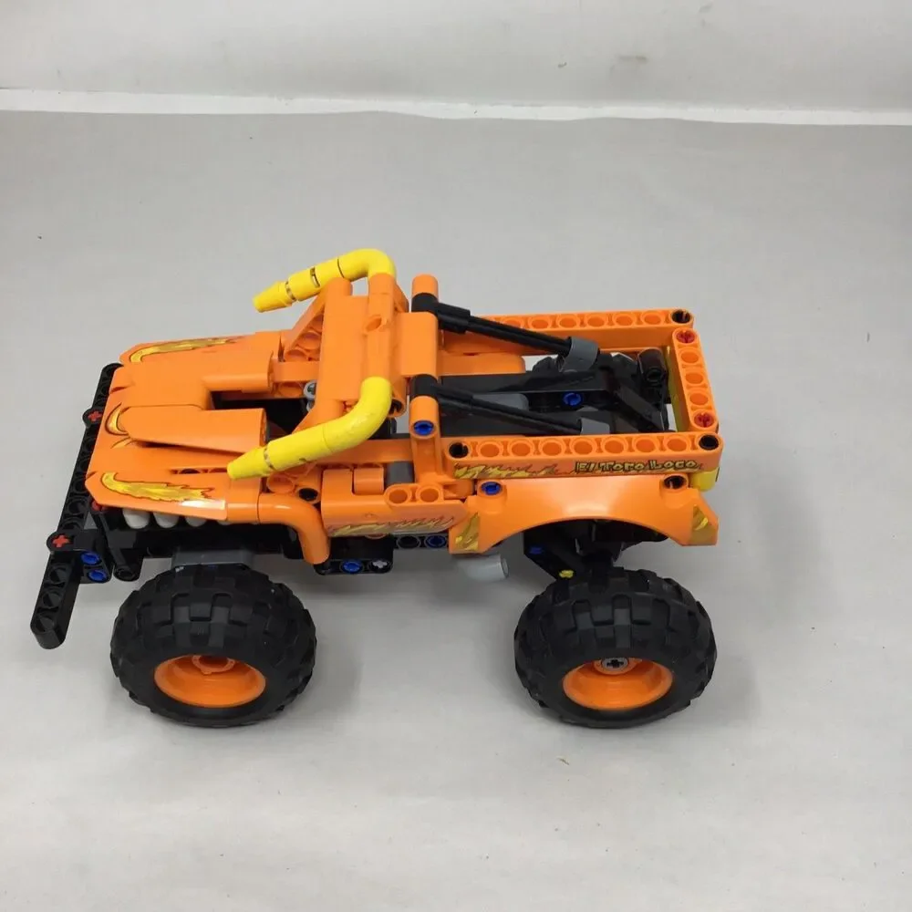 Lego Technic Monster Jam El Toro Loco, Gravedigger, Max-D Lot of 3